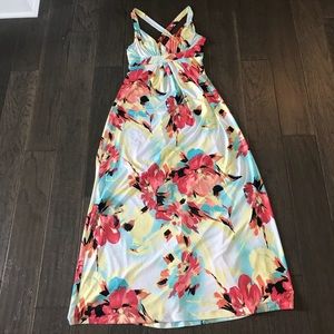 Colorful J.F.W. Maxi Dress Size L